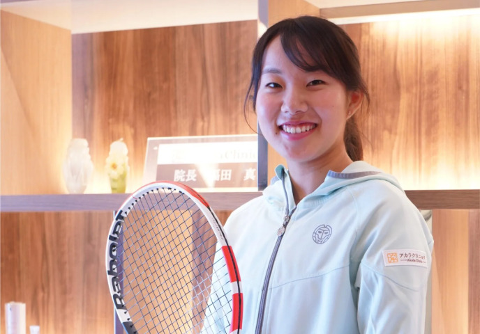 プロテニスプレイヤー川岸七菜選手と所属契約 (2024年12月終了)